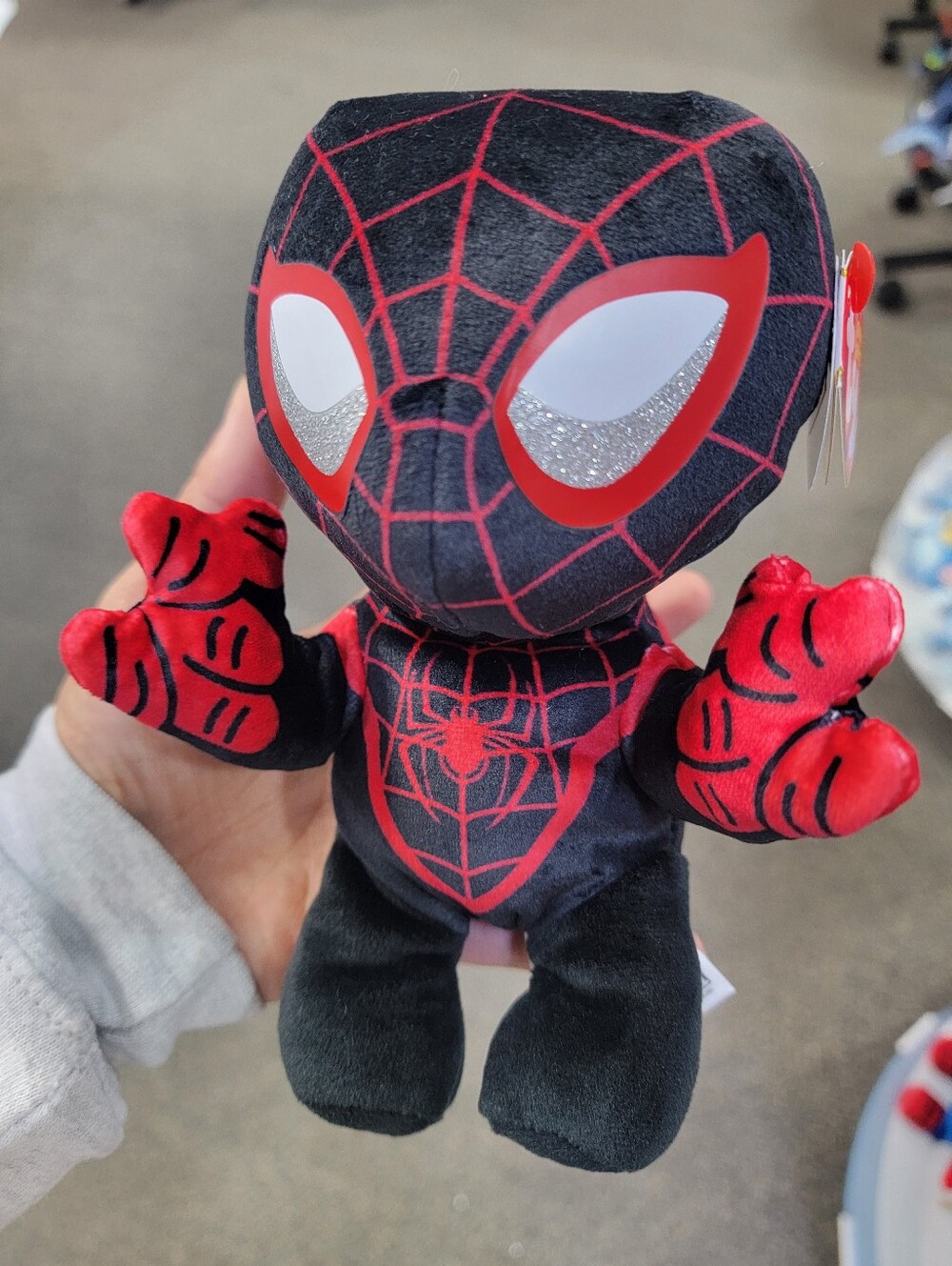 Marvel Miles Morales Plush - Black and Red Spider Suit